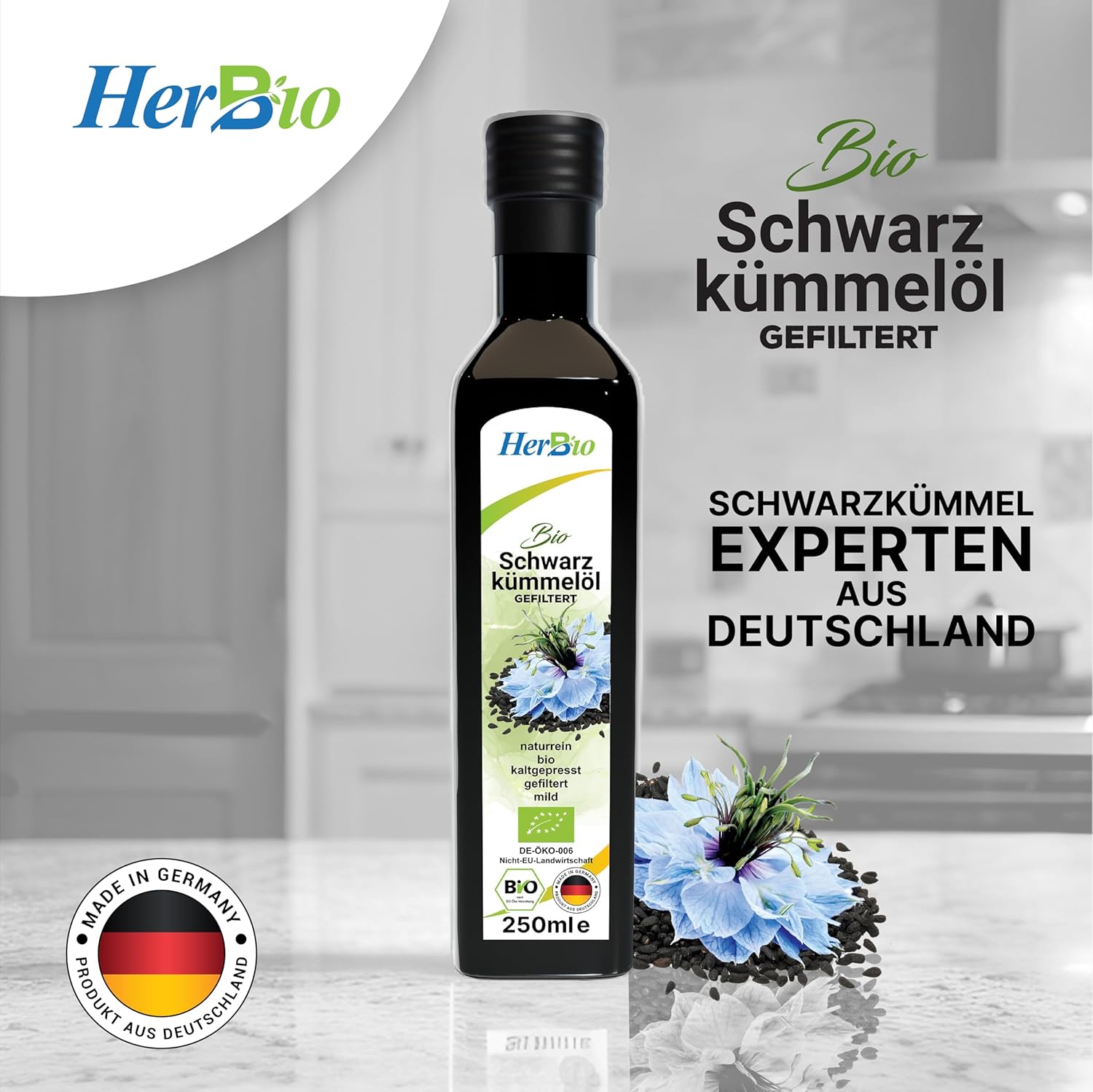 Schwarzkümmelöl 100ml Bio