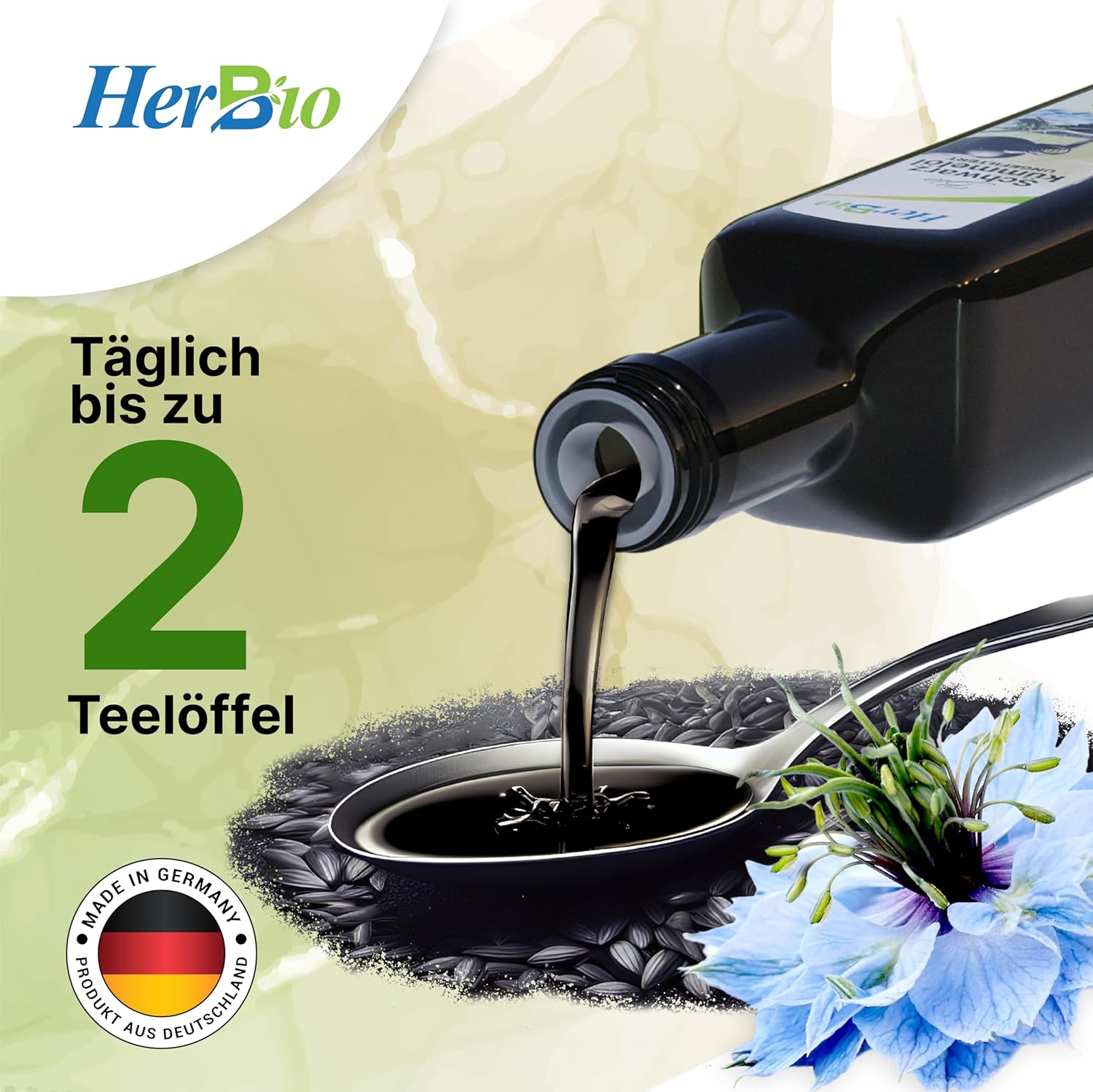 Schwarzkümmelöl100ml Bio ungefilter