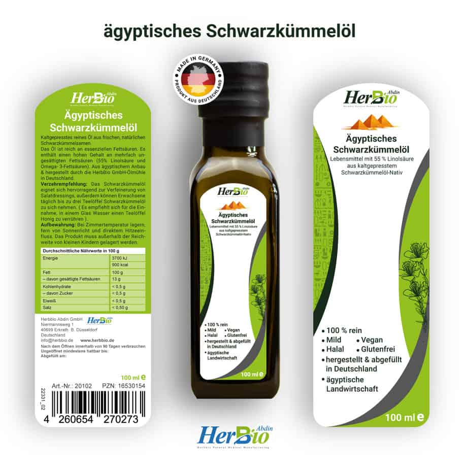 Ägyptisches Schwarzkümmelöl