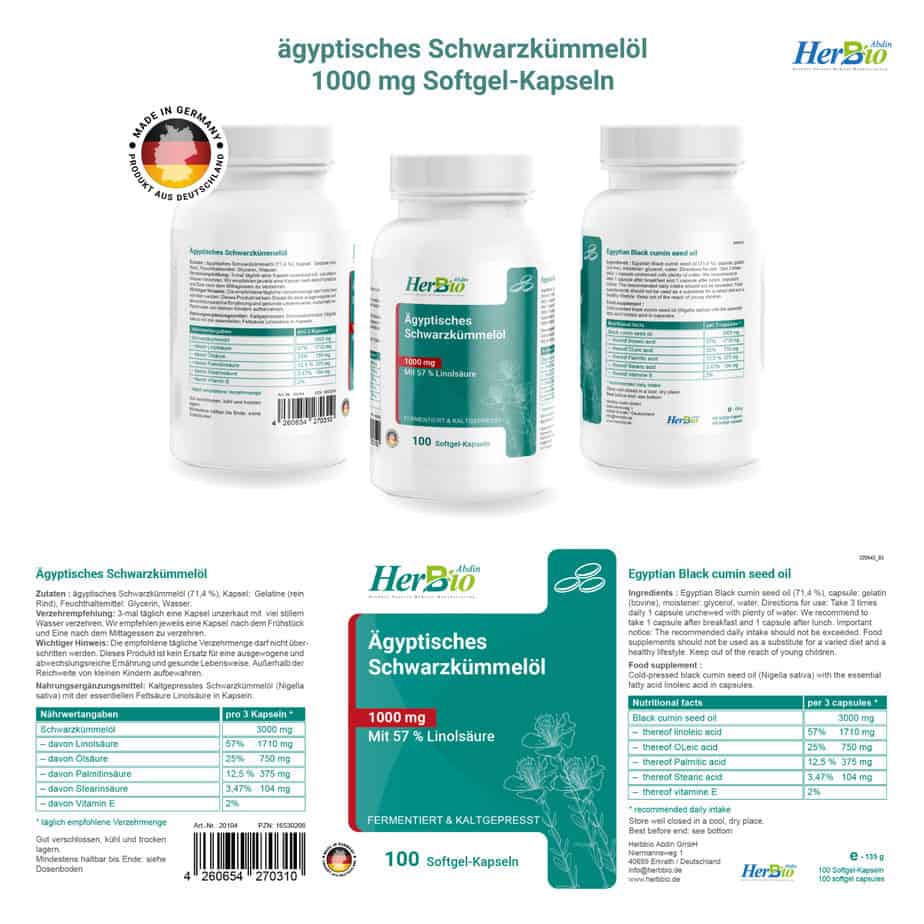 Ägyptisches Schwarzkümmelöl