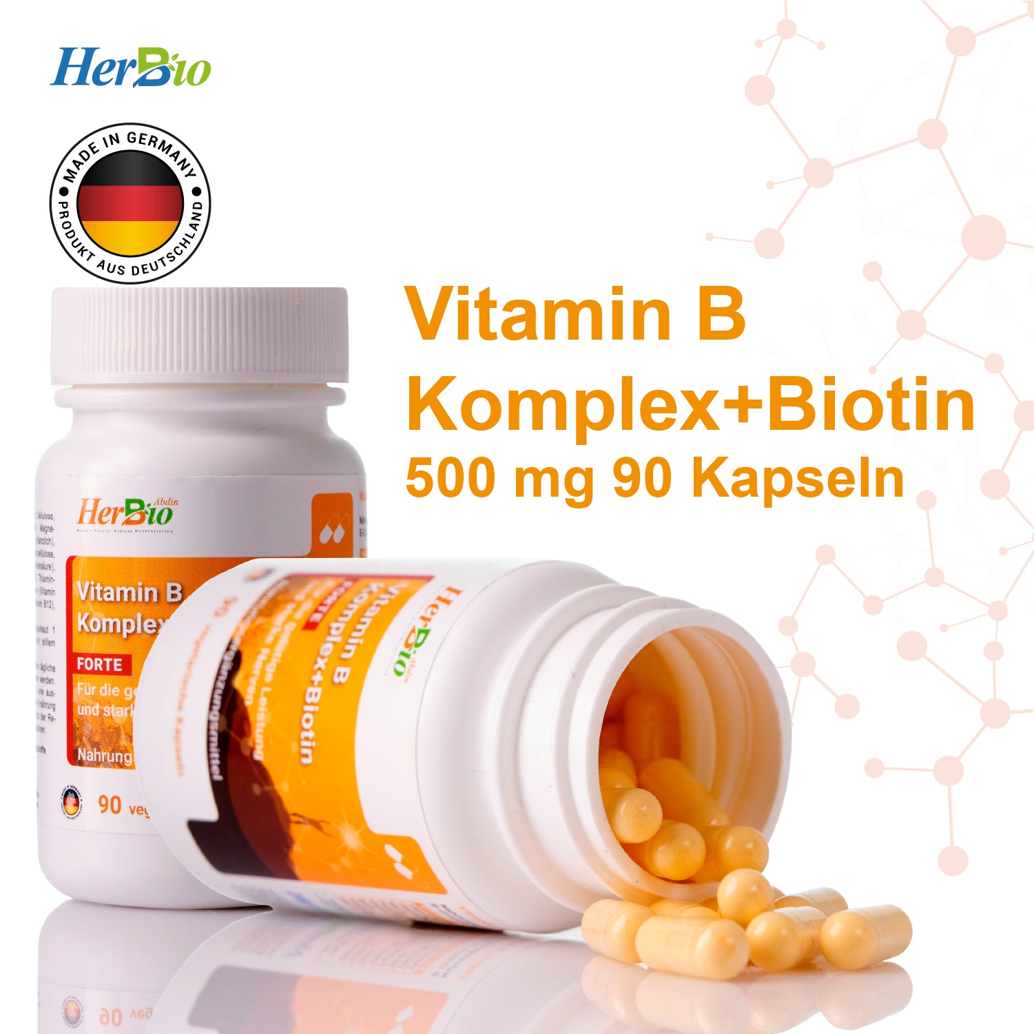 Vitamin B Komplex + Biotin FORTE