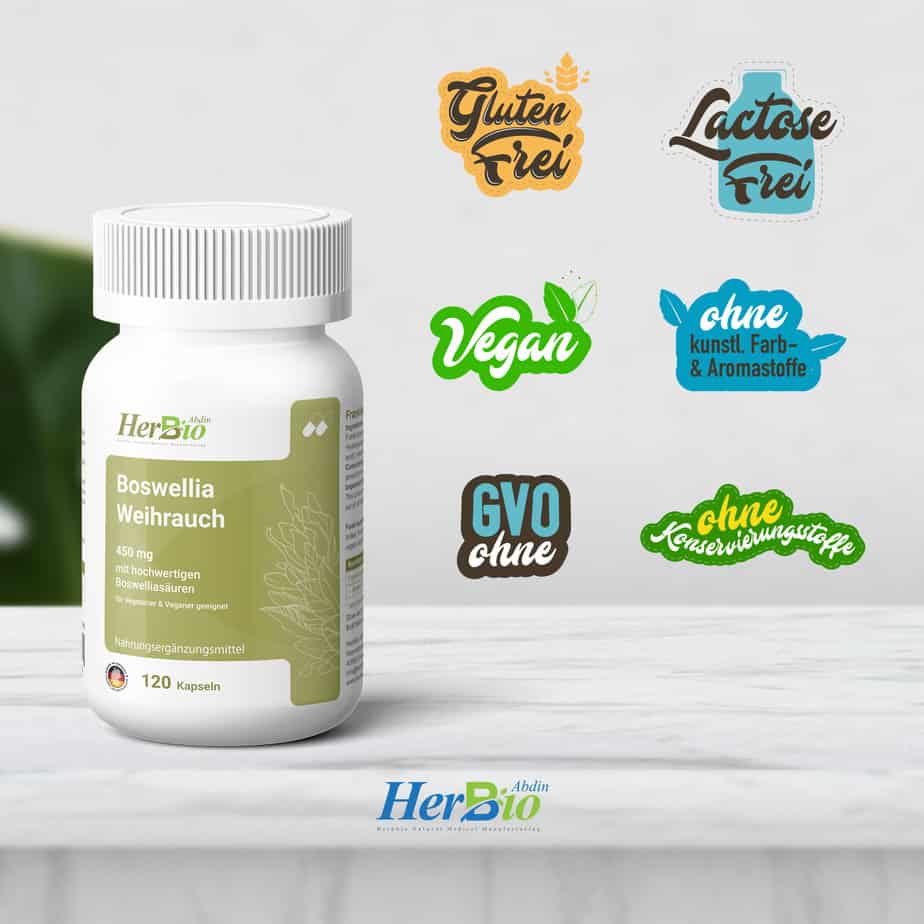 Boswellia Weihrauch 450mg