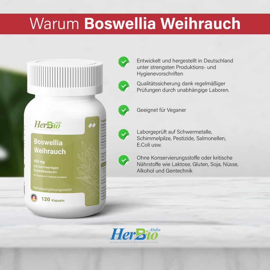 Boswellia Weihrauch 450mg