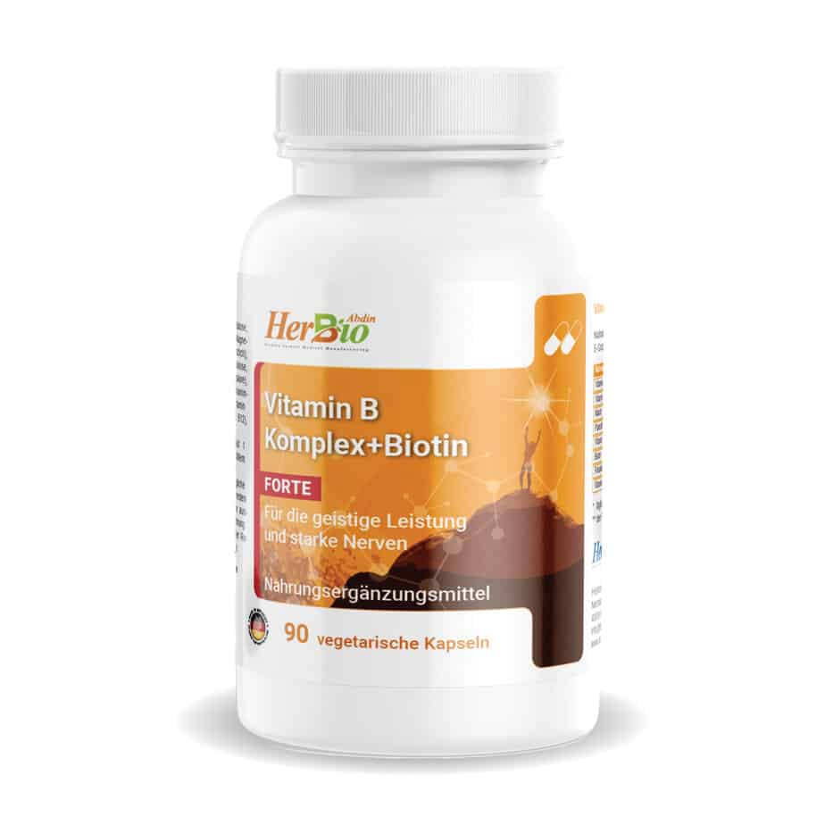 Vitamin B Komplex + Biotin FORTE