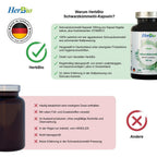 Schwarzkümmelöl 500mg Vegan – 190 Kapseln | Hochdosierte Qualität