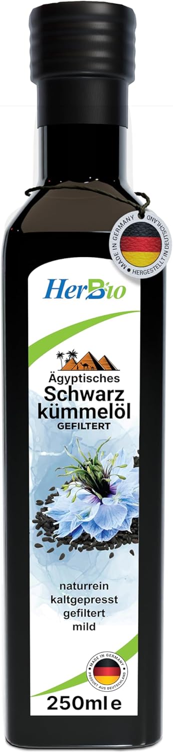 Ägyptisches Schwarzkümmelöl gefiltert 250ml