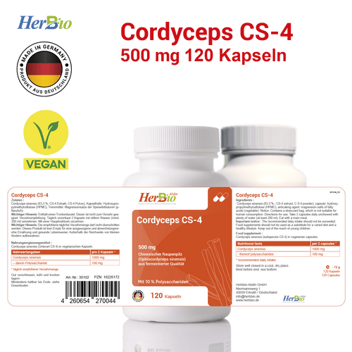 Cordyceps CS-4 500mg