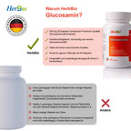 Glucosamin 500mg – Nahrungsergänzung | HerbBio