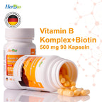 Complexe de vitamines B + Biotine FORTE