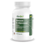 Natural D-Mannose 500mg – 60 Kapseln | Hochdosiert und Vegan