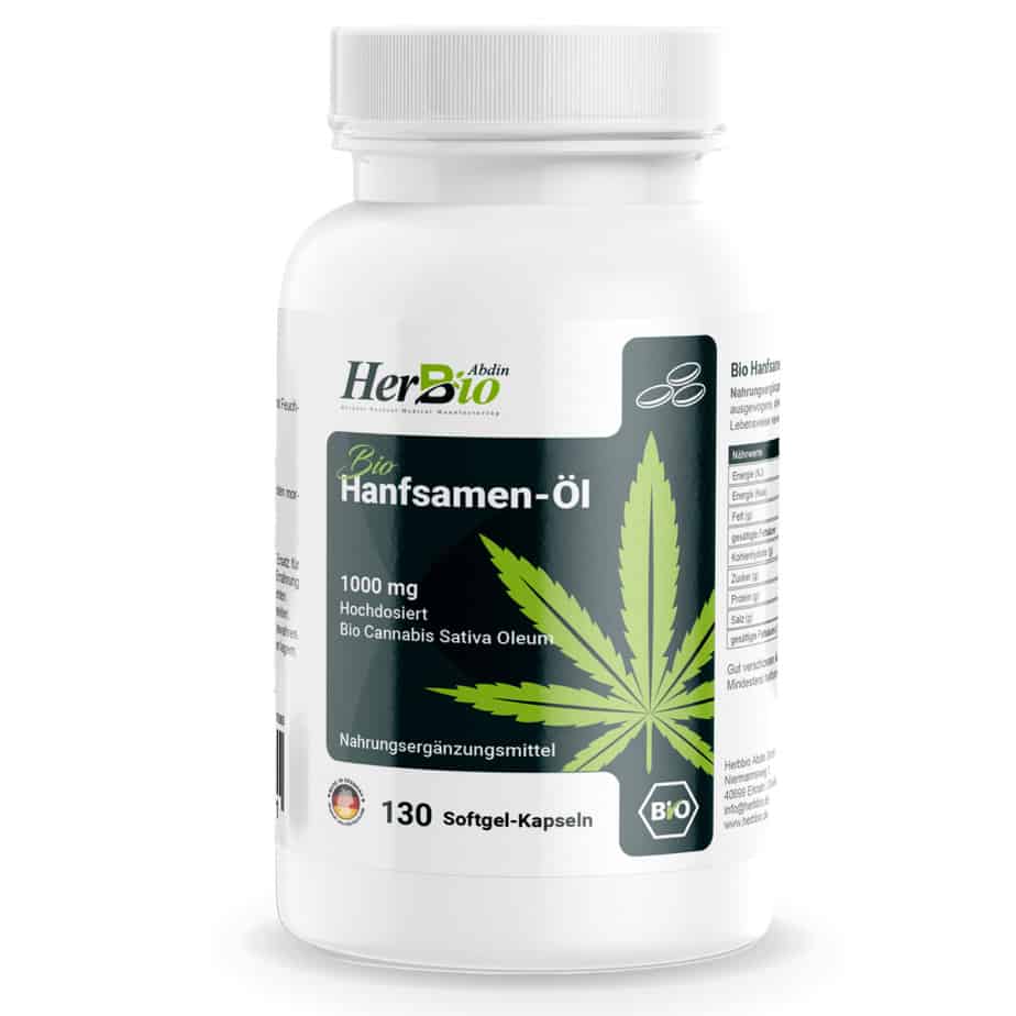 Hanfsamenöl Kapseln