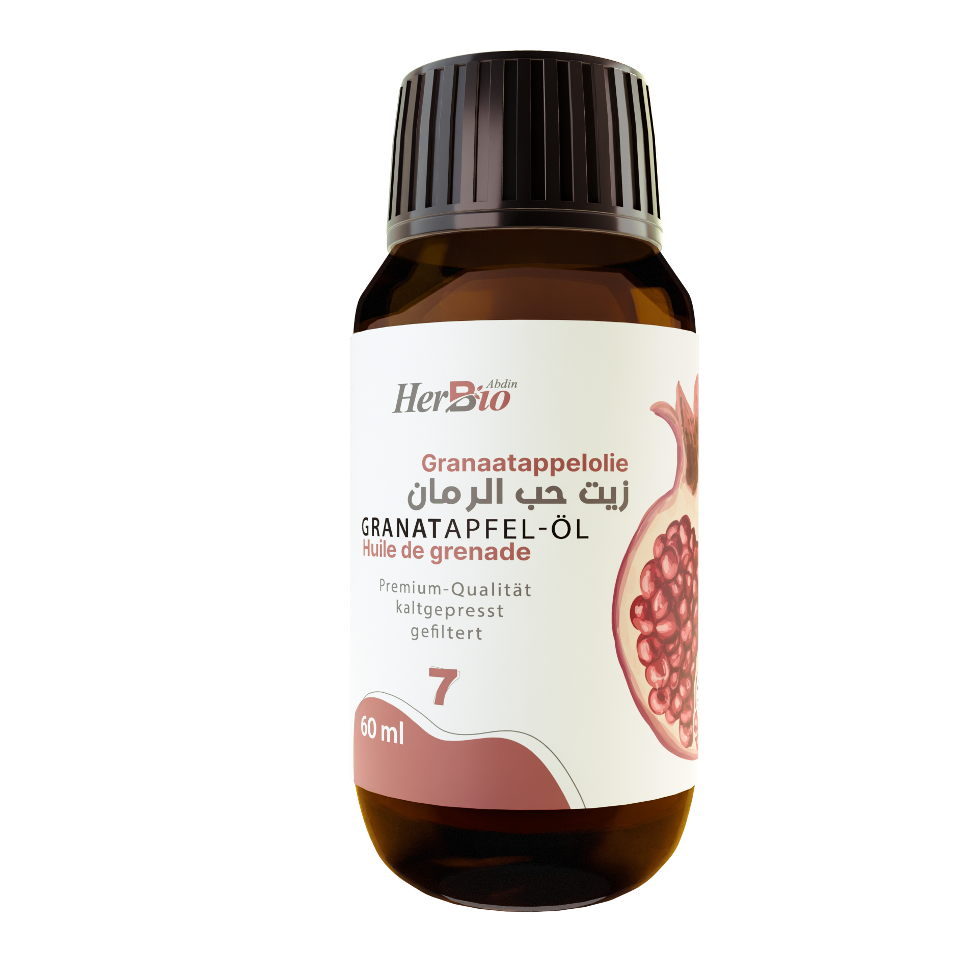 Granatapfelöl 60ml – hochwertiges Öl für Haut und Haar | Basari